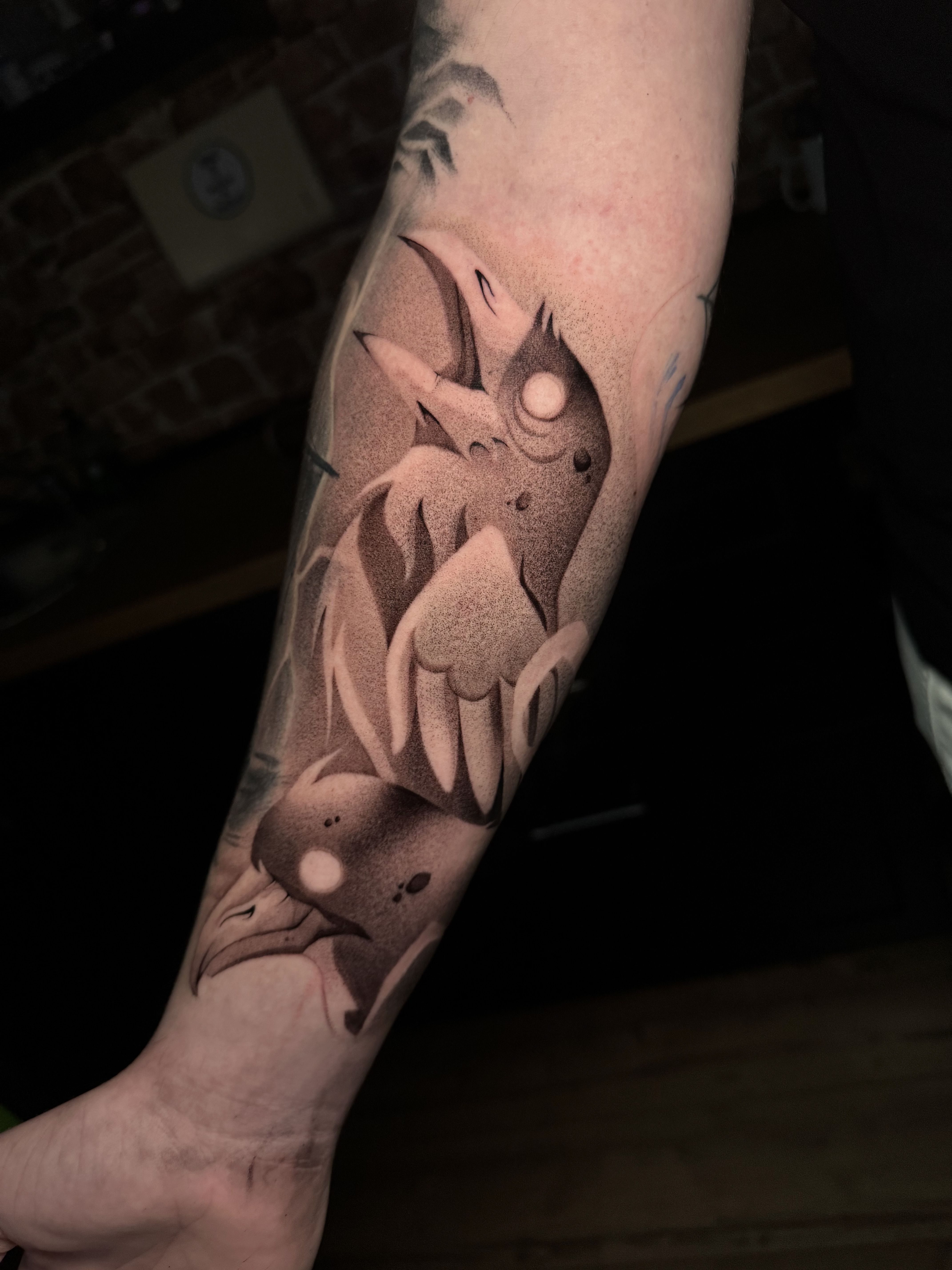 Tatuaje a color saturado realizado en Madrid